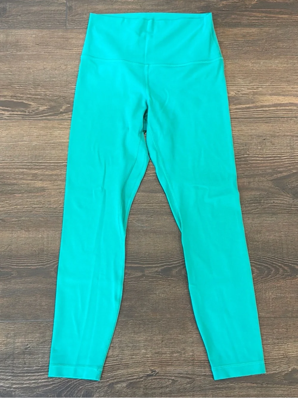 Lululemon High-Waist Teal Cascadia Green 25” Align Leggings size 6